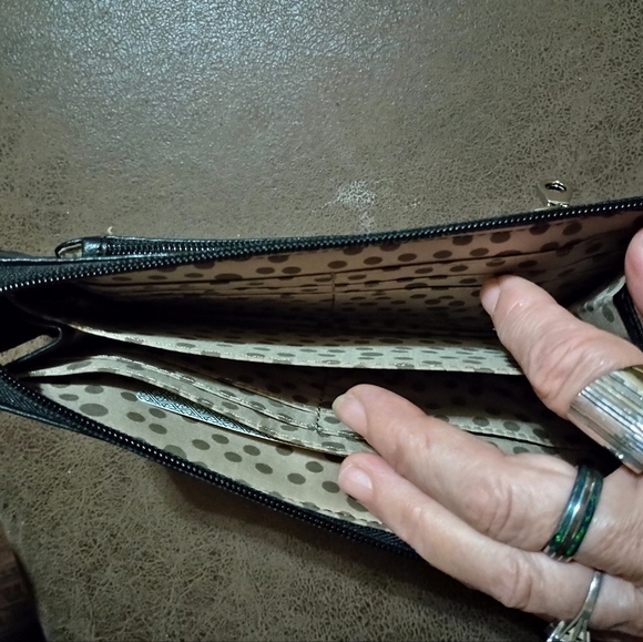 Relic black leather wallet - Picture 3 of 3